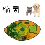 No-Slip Pet Activity Foraging Mat Blanket Feeding Training Snuffle Mat