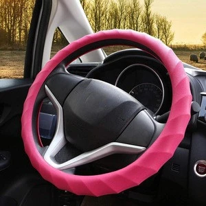 No-Slip Silicone Car Steering Wheel Cover Universal for  Cars Trucks And SUVs
