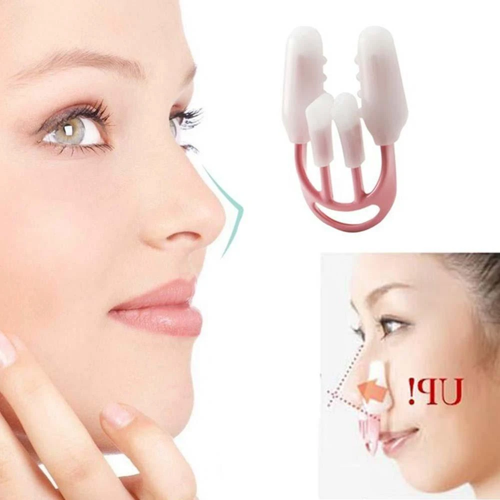 Nose Up Lifting Shaping Shaper Orthotics Clip Beauty Nose Slimming Massager Straightening Clips Tool Nose Up Clip Corrector