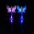 Import Novelty Flashing light up Magic Optical Butterfly Wands Colorful LED Princess Ball Luminous Stick LED Spin Toy light up toys from China