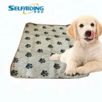 OEM Dog Reusable Washable Pee Pads for Dogs Waterproof Absorbent Anti Slip Indoor Puppy Potty Training Pet Products