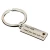Import OEM New Promotion gifts rings key chain, custom design steel metal keychain from China