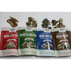 OEM ODM privat Bag laver kelp seaweed healthy Korean fish and snack can glutinous rice potato chips  Master Handmade Traditional