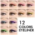 Import Oem Wholesale 12 Colors Fluorescent Custom Logo Private Label Magnetic Glitter Colorful Liquid Water Adhesive Eye Liner Eyeliner from China