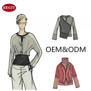 OEM&amp;ODM Factory customization apparel Women&#x27;s fashion Design Sweaters cardigan coat small batch processing
