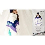 OEM/ODM China Supplier White Winter Sports Skating Long Coat Snowboard Ski Snow Women Custom Sports Jacket