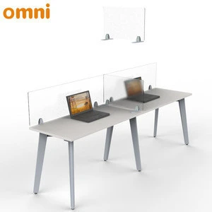office furniture accessories HMA82  Zine-alloy desktop screen partition clip clamp fasteners