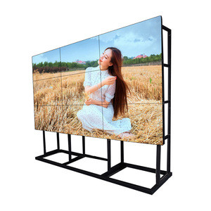 One-stop solution Supplier 46 49 55 65 inch narrow gap 3x3 Industrial panel lcd video wall display for night bar