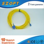 Optical Communication Equipment 9/125um G657A1 Duplex Single Mode SC/UPC-LC/UPC Patchcord