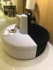 ounge seating leather sectional sofa / Round hotel lobby sofa