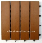 Outdoor decking floor wpc material