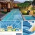 Import Outdoor Luxury Art Pattern Hotel Blue Swimming Pool Mosaic Tile from China