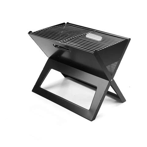 Outdoor portable X-shaped restaurant folding portable charcoal bbq grill barbecue grill portable folding bbq grill