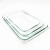 Oven safe glass pizza plate pyrex borosilicate glass baking pie dish bakeware/oven safe baking dishes