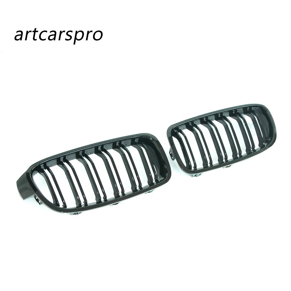 Pair front grille f30 bumper grille diamond f30 m3 f30 bodykit f30 328i F30 girlle for bmw
