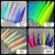 Import 50PCS Nail Display Sticks Clear Nail Swatches Stiletto Polish Board Display Practice Sticks with Metal Split Ring Holder from China