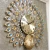 Import Peacock luxury 3D modern custom decorative designer wall clocks from China