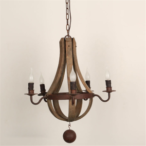 Pendant-Light-MG-1037 Vintage Iron Candle Industrial Chandelier Pendant Light Hanging Lamp for Restaurant Decorative