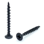 Phillips bugle head coarse thread gypsum black phosphated drywall screw