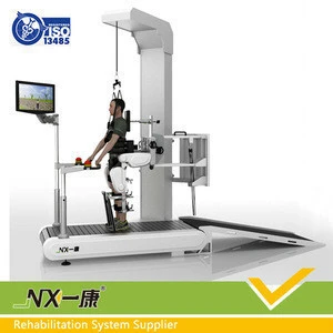 Physiotherapy equipment/Walking Robot with medicinal treadmill