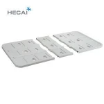 Plastic bed board spare parts of hospital bed