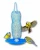 Import plastic hanging bird feeder water feeder drinking kit from China