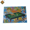Plastic mini billard snooker pool table game for promotional gifts