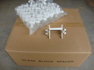 plastic spacer used for glass block , glass brick spacer