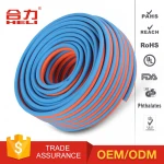 Plastics 8mm flexible twin argon gas welding torch hose pipe