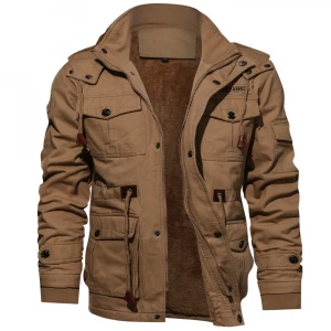 Plus Size Winter Windbreaker mens jackets coats