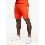 100% Polyester Slim Fit T-Shirt and Shorts Set Quick Dry Crew Neck T-Shirt with Short Sleeves Fundamental Safety Orange Poly
