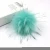 Import Pompom Pom Ball with Snap SF0579 Factory Wholesale Fake Fox Fur or Faux Raccoon Fur Plastic Bag Bag Pendant Women Dry-cleaned from China