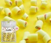 Popular 70 g hand-made flower candy lemon flavor hard candy and sweets