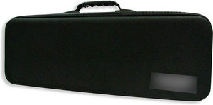 Portable custom logo good quality music piano EVA keyboard instrument plastic hard shell carrying zipper travel case bag
