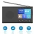 Portable FM radio Mini DAB/DAB radio+ Digital Radio FM Receiver with 3W Bluetooth Speaker