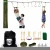 Import Portable hanging obstacles slackline ninja warrior line educational toys sports equipment from China