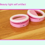 Portable Mobile phone LED Selfie Clip On Ring Light Flash led light lamp  for Smart Phone Camera iPhone iPad Androids
