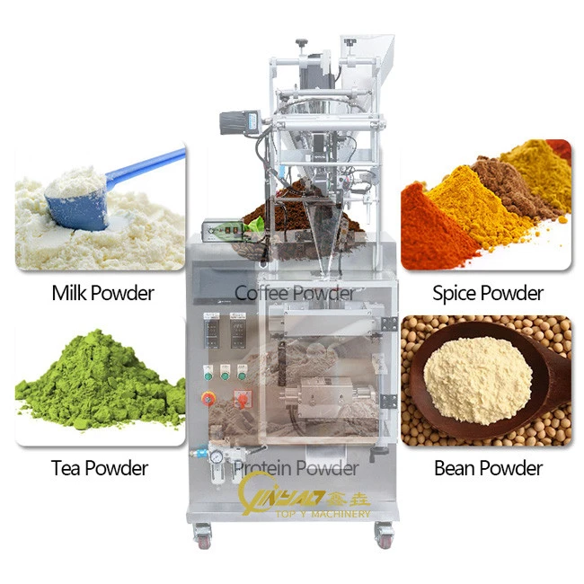 Pouch filling machine automatic weighing coffee powder packing machine small powder filling machine