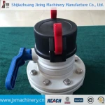 PP Flexitank valve, ball and butterfly valve  for flexitank/flexibag