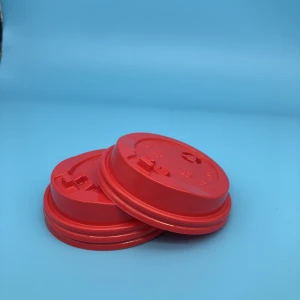 PP plastic ps lid cover cap stopper for disposable plastic transparent cup or paper coffee cups for cold and hot beverage