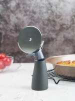 Premium Anti-rust Stainless Steel Pizza Cutter Wheel Slicer With Anti-Slip Handle, Sharp Blade for Pizza Pies, Waffles
