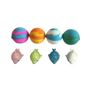 Private Label Bath Bombs for Kids With Surprise Toys Inside,Popular Bath Ball Natural Bubble Bath Bombs Gift Sets 4 pcs/set