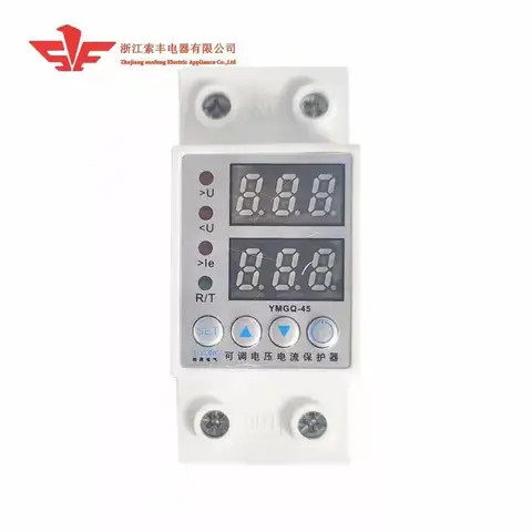 Profession Manufacture Cheap White Multi-function Adjustable Voltage Protector