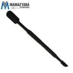 Professional Cuticle Pusher and Cutter Stainless Steel Cuticle Remover Black Coated Fingernails & Toenails MYI-BTY-00196