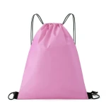 Promotion Light Backpack Custom Nylon Non Woven Cotton Canvas Shopping Bag Polyester Fabric Drawstring Bag Draw String Bag