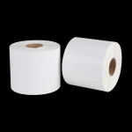 Promotional 80Gsm Flexo Printing Art Self Semi-glossy Glassine Adhesive Paper Material