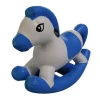 Promotional hot sale ride on inflatable pony rocking horse ride animal toy for kids and adults