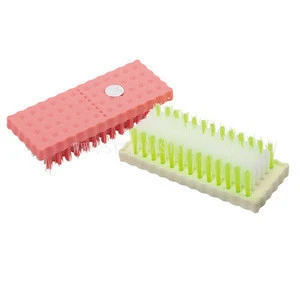promotional rectangular plastic wall cleaning brush