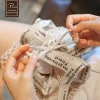 P.travel Cotton Reusable Net Shopping Tote String Bag Organizer, Sturdy Mesh Produce Bag