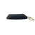 Import PU Leather Mini Coin Purse Wallet with clasp Luxury Zip Black Key Chain pouch from China